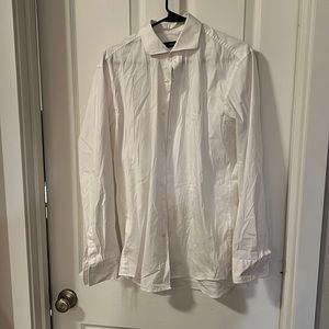 White Hugo Boss Dress Shirt